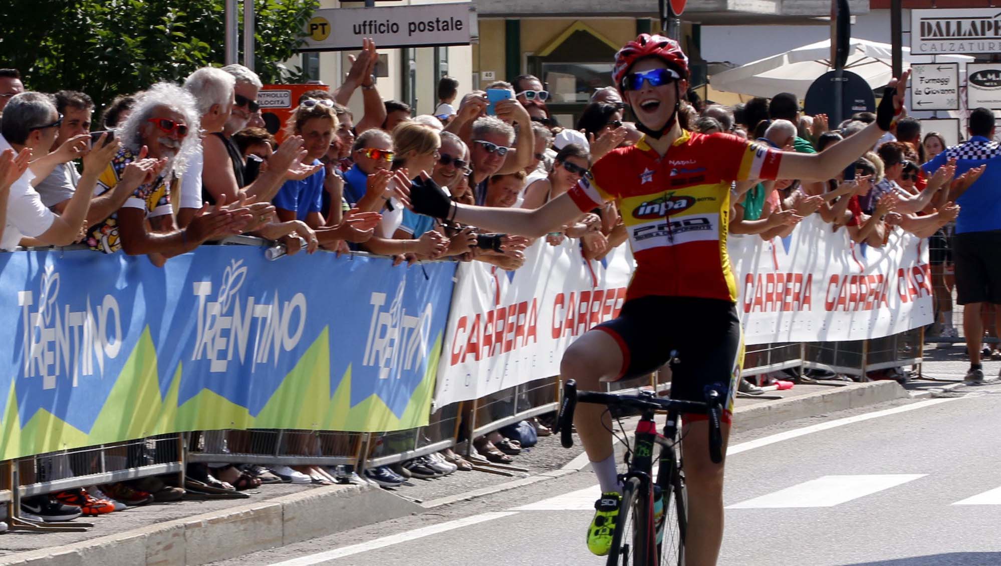 Vittoria Guazzini vince il titolo italiano della Donne Allieve a Comano Terme