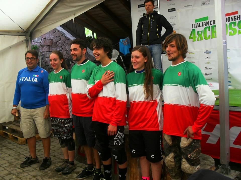 I campioni italiani 4Cross 2016