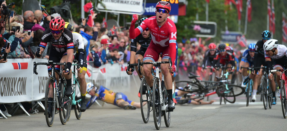 Alexander Kristoff vince la prima tappa dell'Artic Race of Norway 2016