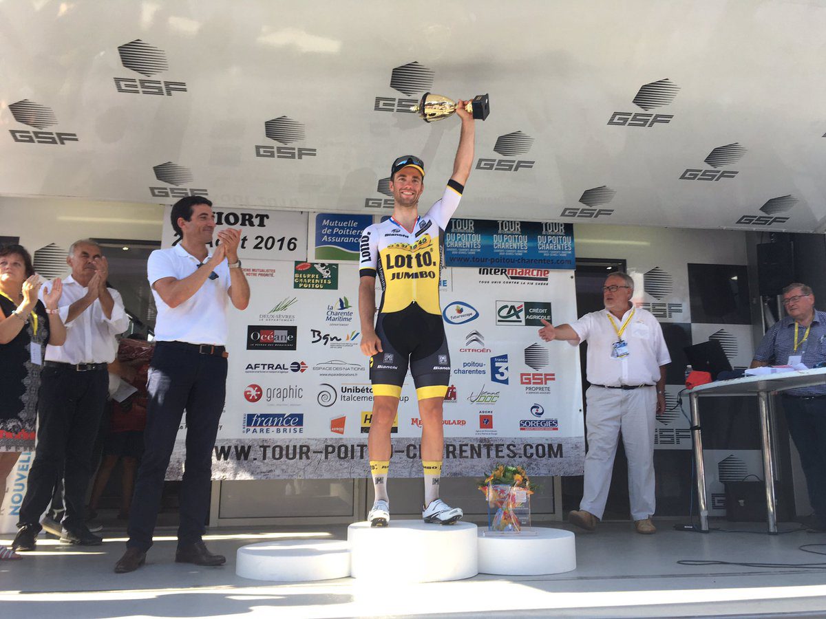 Il belga Tom Van Asbroeck vince la seconda tappa del Tour du Poitou Charentes