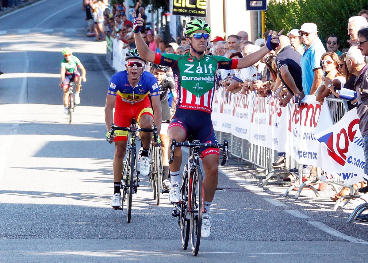 La vittoria di Nicolò Rocchi a Scomigo