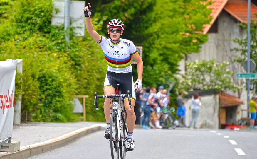 Il campione del mondo Juniores in carica Felix Gall
