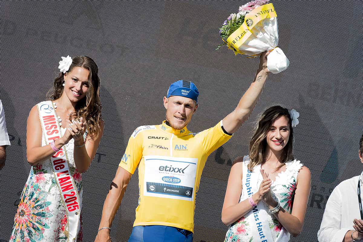 Matteo Trentin primo leader del Tour de l'Ain 2016