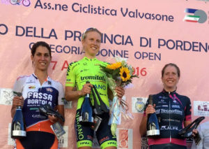 Il podio Open del Giro della Provincia di Pordenone 2016