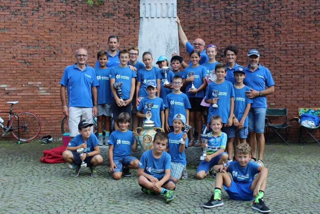 I ragazzi del Gc Almenno hanno vinto la classifica società della gara di Sovere