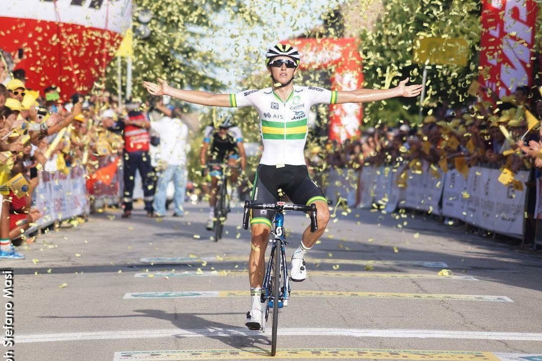 La vittoria dell'australiano Jai Hindley a Capodarco