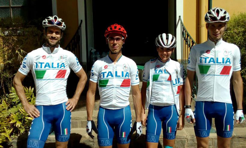 Gli azzurri della MTB per Rio2016