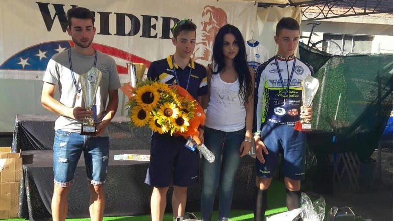 Il podio di Marinella di Sarzana