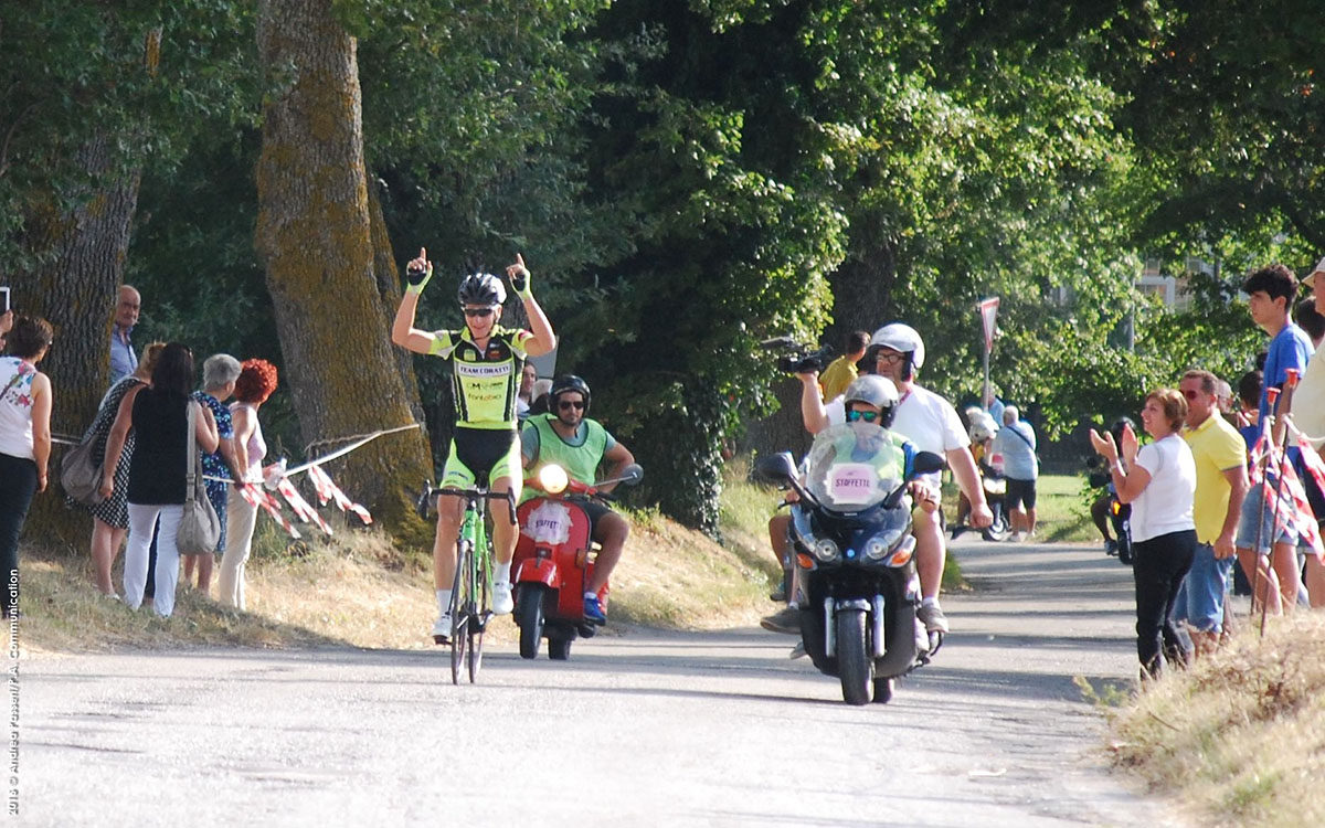 La vittoria di Mirko Iafrati a Mocaiana di Gubbio