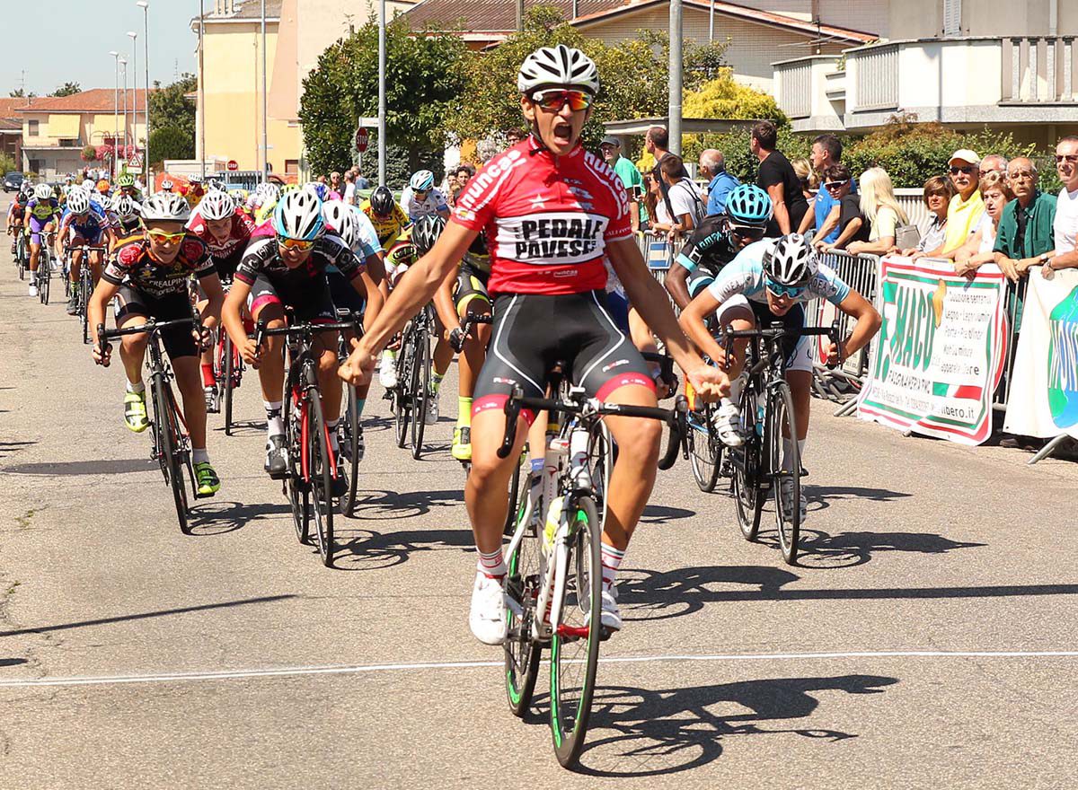 Luca Poggi vince la gara Esordienti 2° anno di Mede