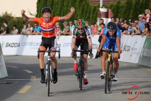 L'arrivo della prima tappa del Gp Ruebliland 2016