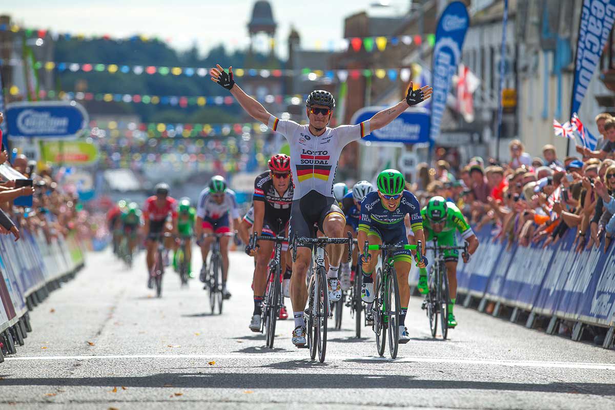 André Greipel vince la prima tappa del Tour of Britain 2016