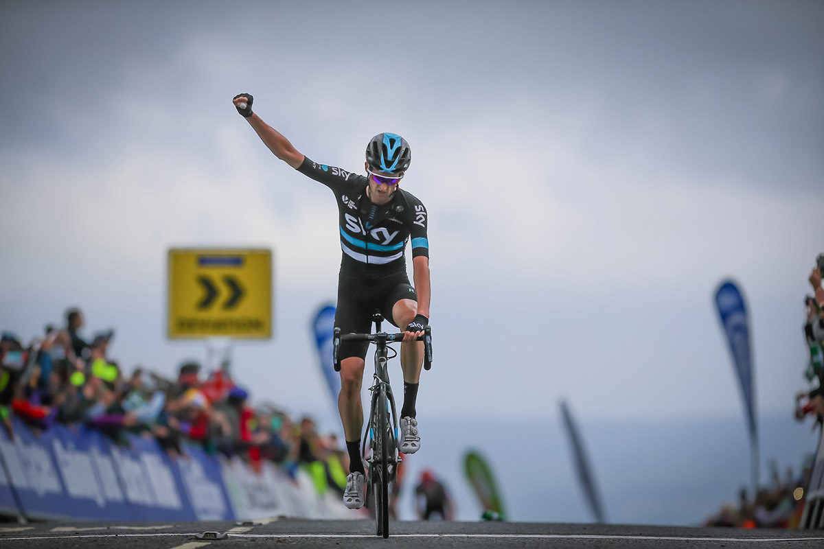 Wout Poels vince la sesta tappa del Tour of Britain