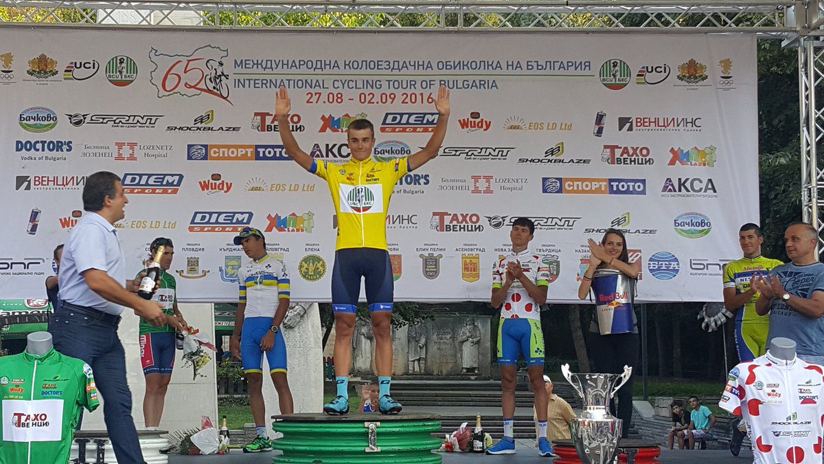 Marco Tecchio vincitore del Tour of Bulgaria