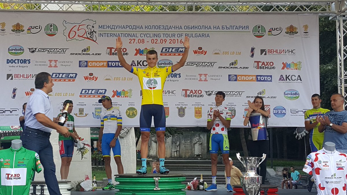 Marco Tecchio vincitore del Tour of Bulgaria