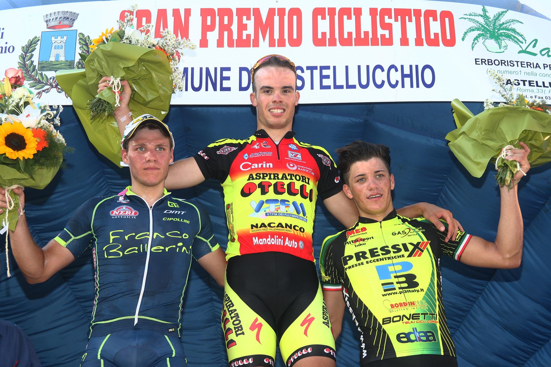 Il podio di Castellucchio