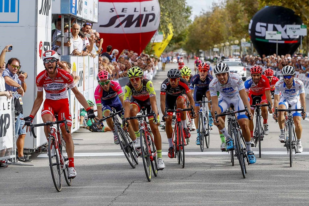 L'arrivo del Memorial Marco Pantani 2016 a Cesenatico