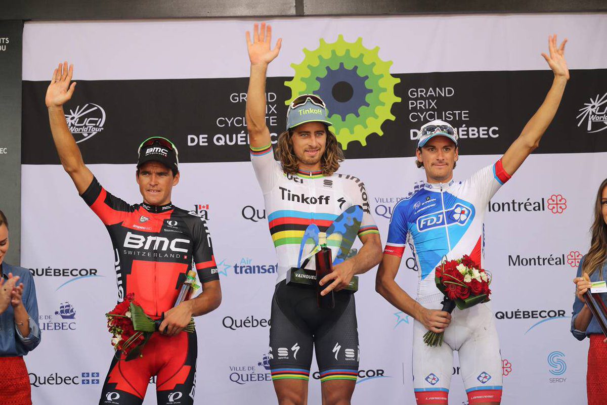 Il podio del Gp de Quebec City 2016
