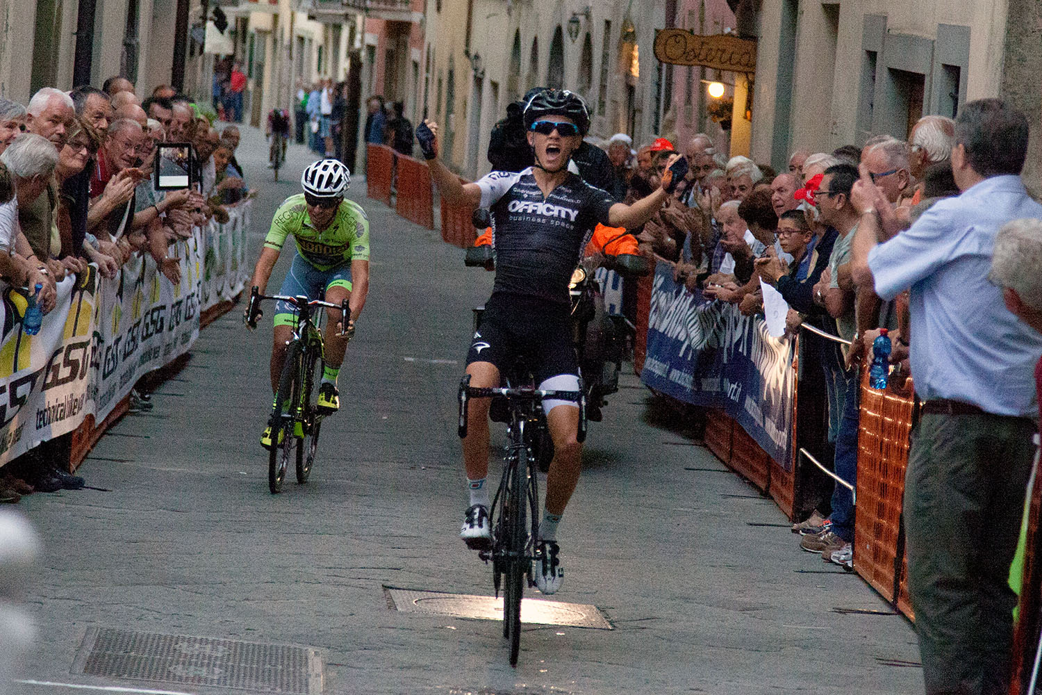La vittoria di Matteo Fabbro a Laterina