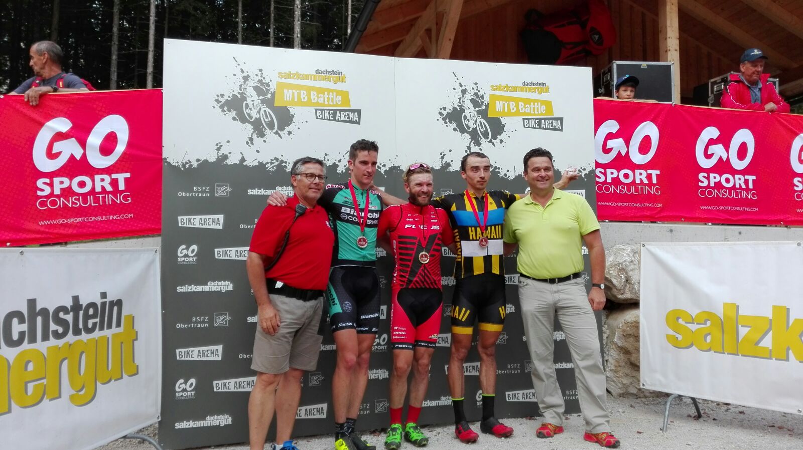 Gerhard Kerschbaumer secondo sul podio di Obertraun in Austria