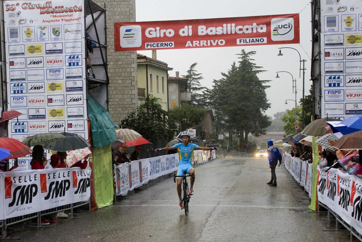 Dinmukhamme Ulysbayev vince la prima tappa del Giro di Basilicata