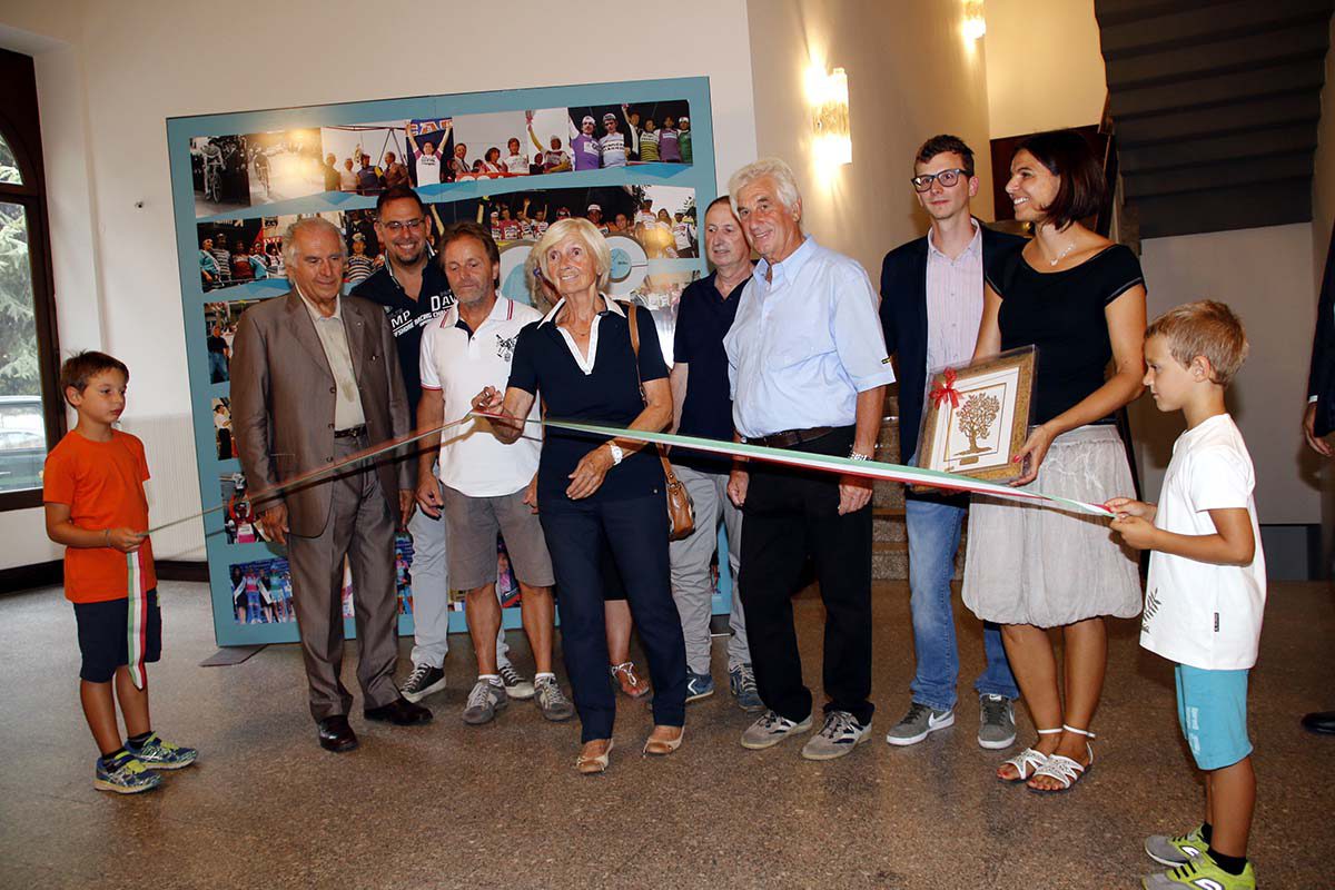 L'inaugurazione della mostra