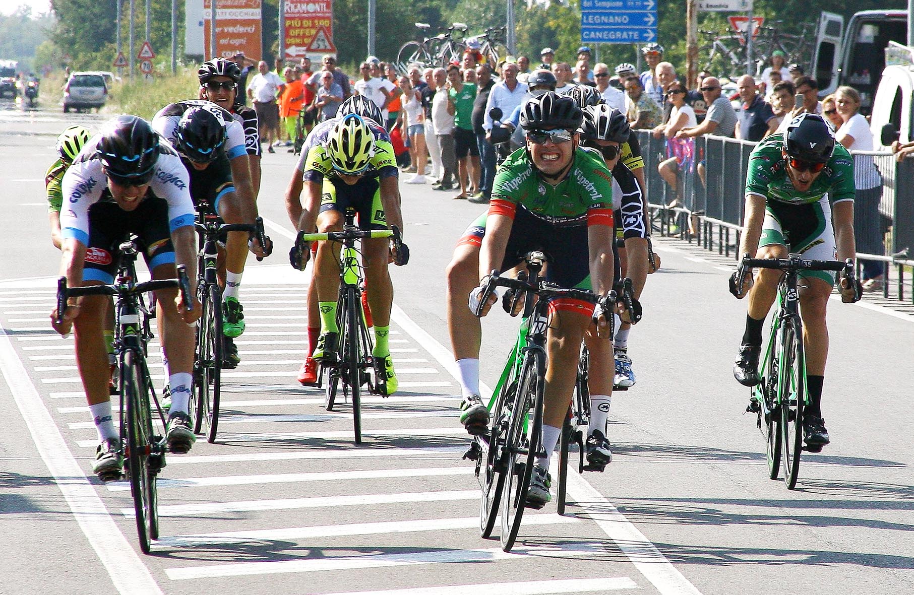 Moschetti batte Giordani sul traguardo di Parabiago