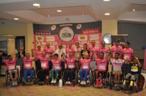 Tutte le maglie rosa del Giro d'Italia di Handbike