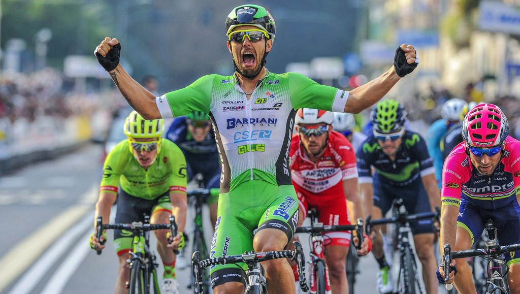 Sonny Colbrelli vince la Tre Valli Varesine 2016