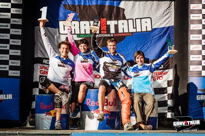 Nella foto i leaders finali del Circuito Gravitalia 2016