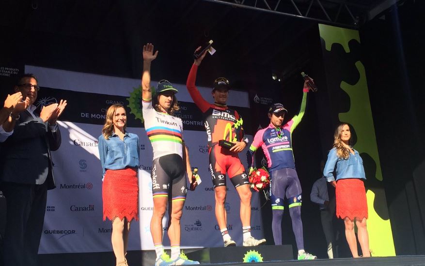 Il podio del Gp Montreal 2016