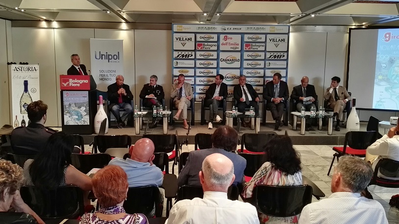 La presentazione del Giro dell'Emilia 2016