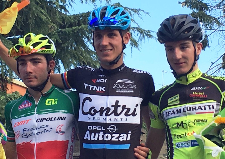 Il podio di Rignano d'Arno