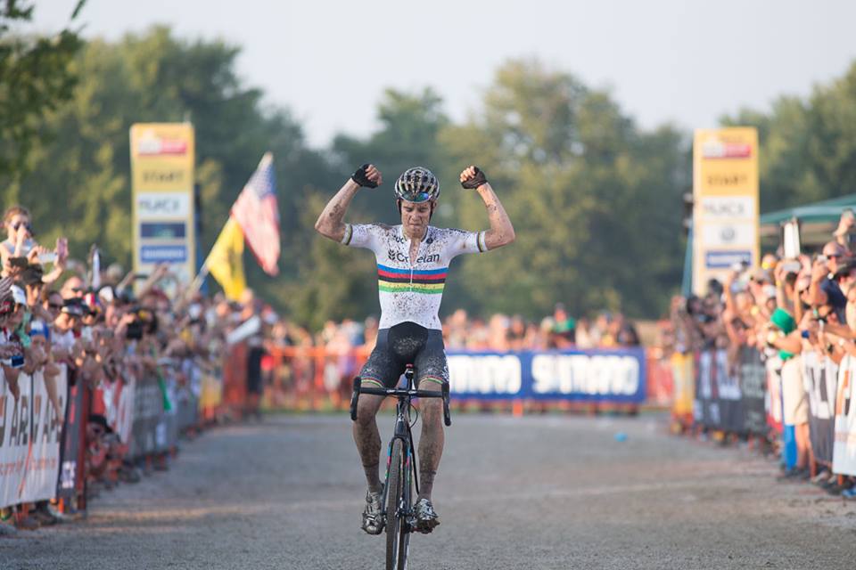 La vittoria dell'iridato Wout Van Aert a Iowa City