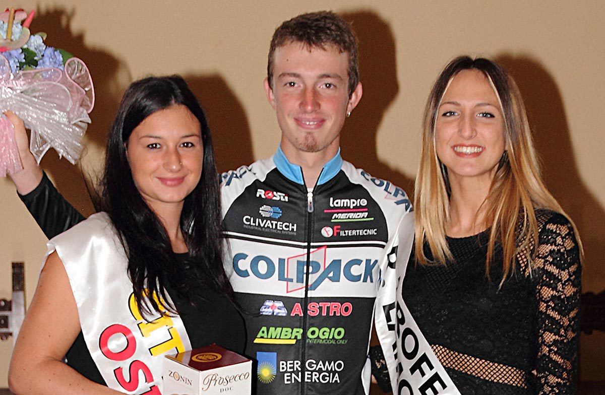 Filippo Zaccanti festeggia la quarta vittoria ad Osimo