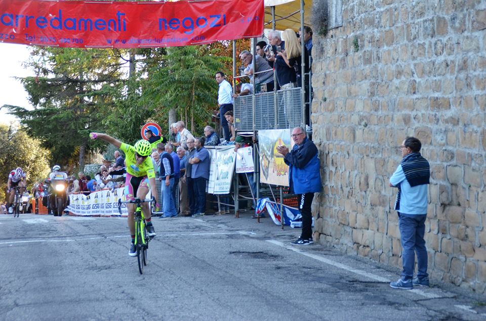 La vittoria di Marco Grassi a Castiglion Fibocchi