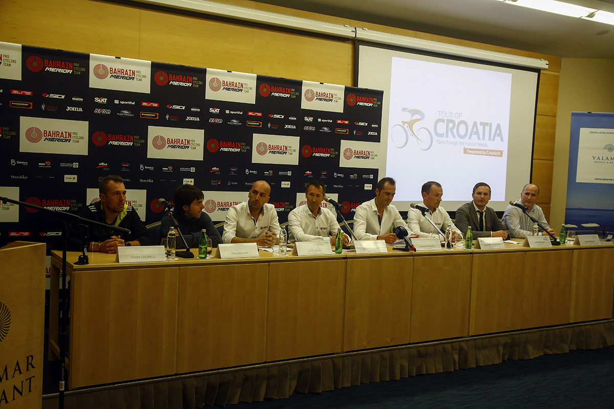 La conferenza stampa di Bahrain Merida