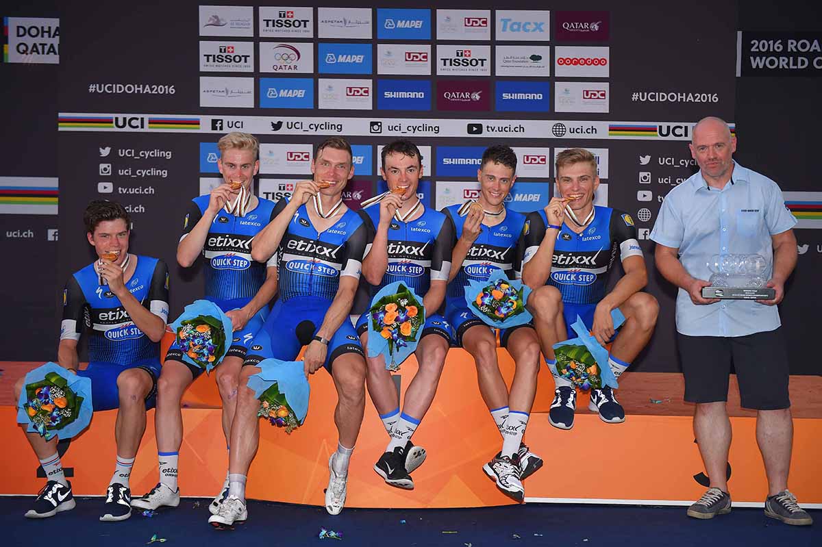 I campioni del mondo della cronosquadre