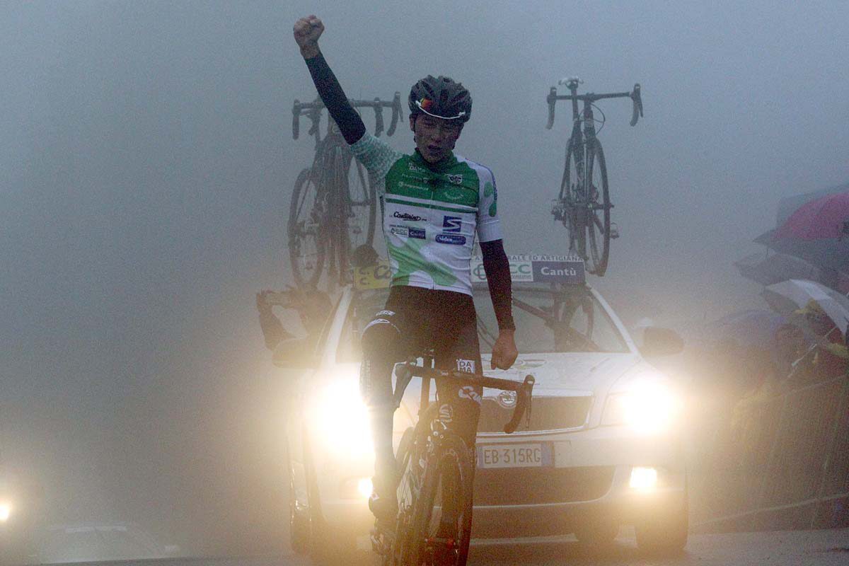 La vittoria di Andrea Bagioli alla Colma di Sormano