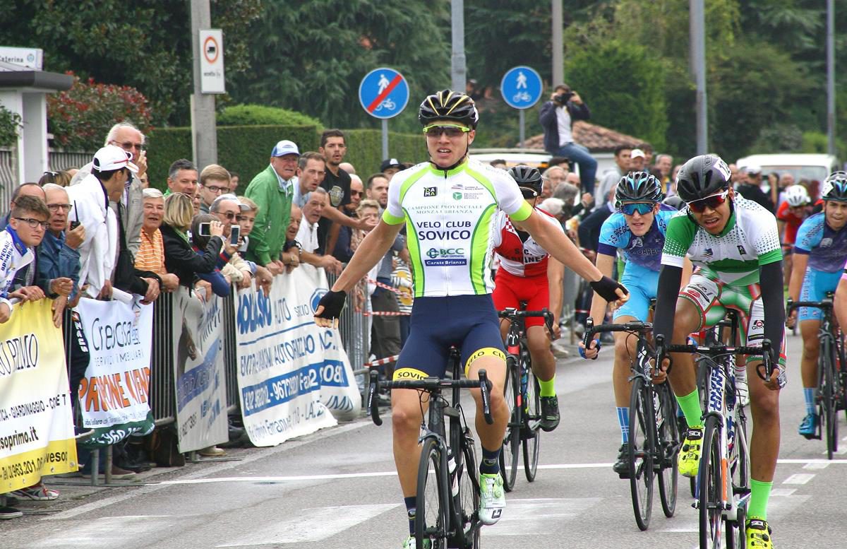 Marco Vergani vince la volata a Misinto