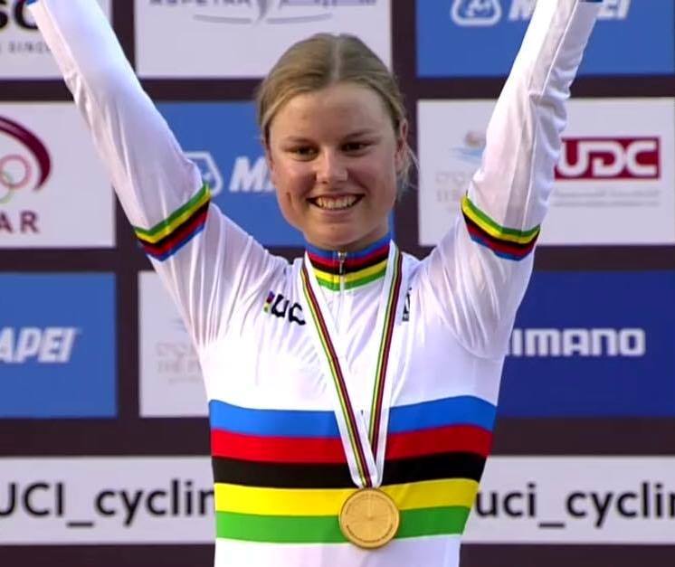 La nuova campionessa del mondo Amalie Dideriksen