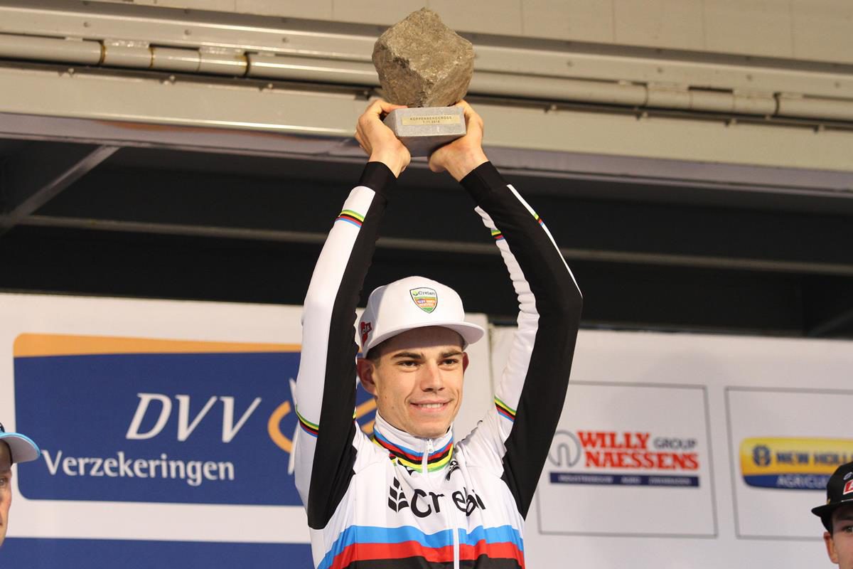 Wout Van Aert vincitore del Koppenbergcross