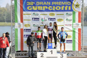 Il podio Open maschile del Gp Guerciotti 2016