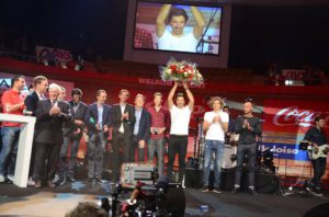 Tanti amici presenti alla festa di Fabian Cancellara