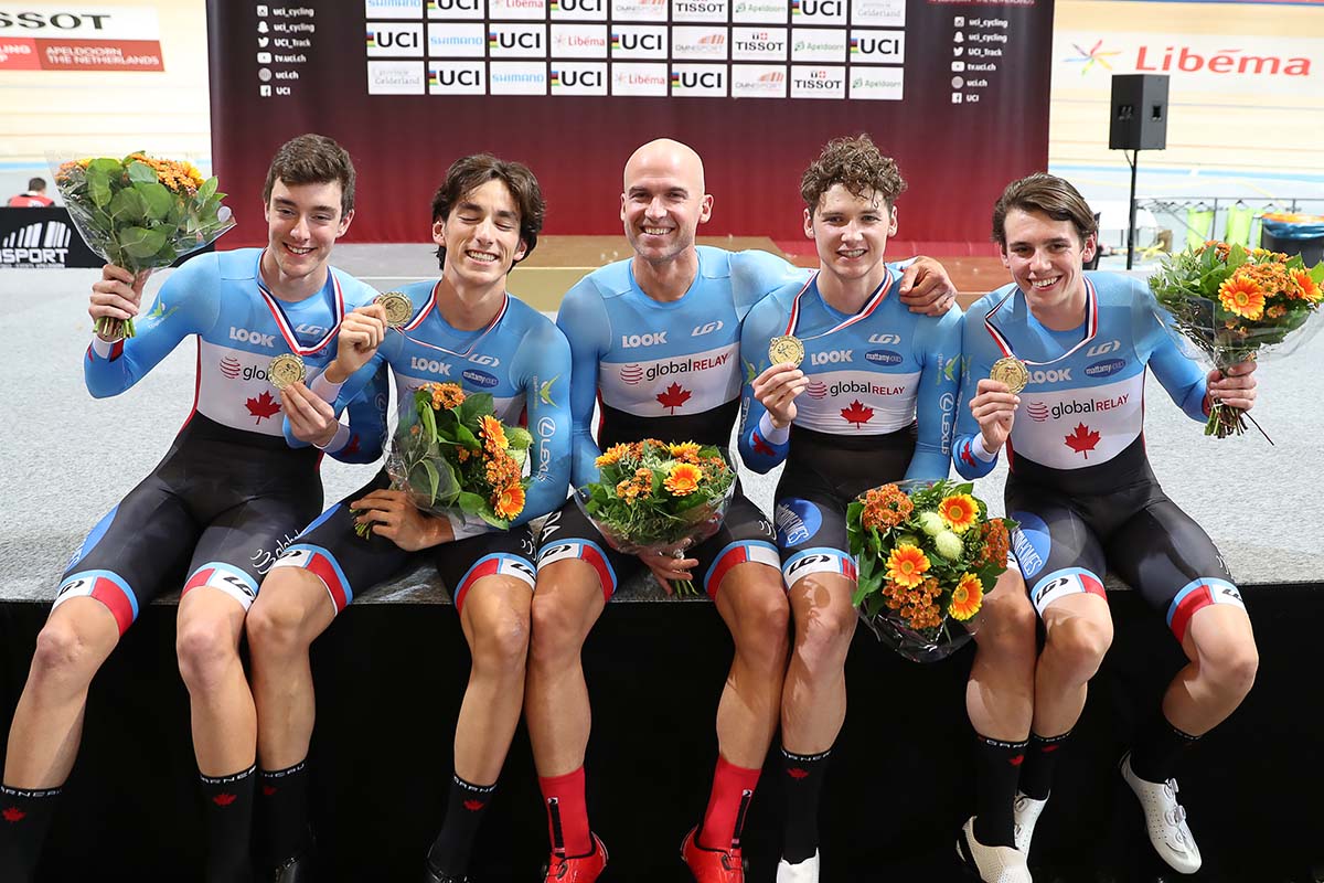 Il Canada vince l'Inseguimento a squadre ad Apeldoorn