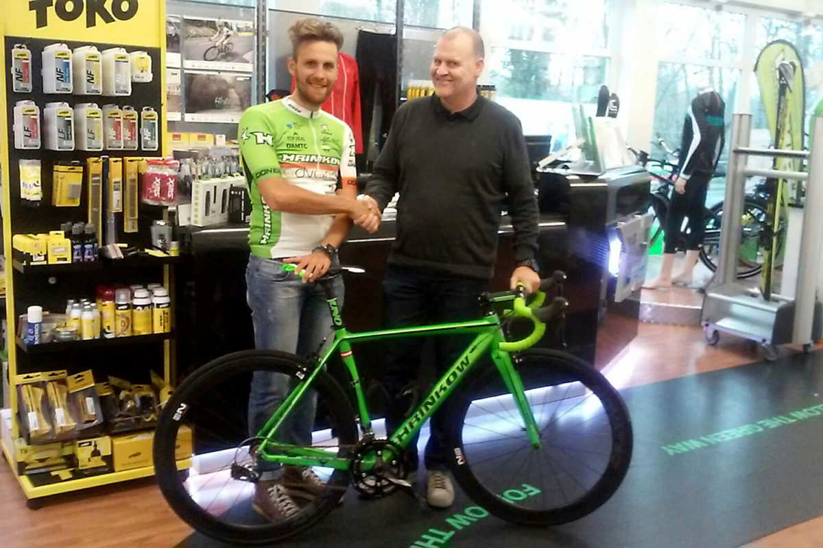 Mattia De Marchi con Alexander Hrinkow