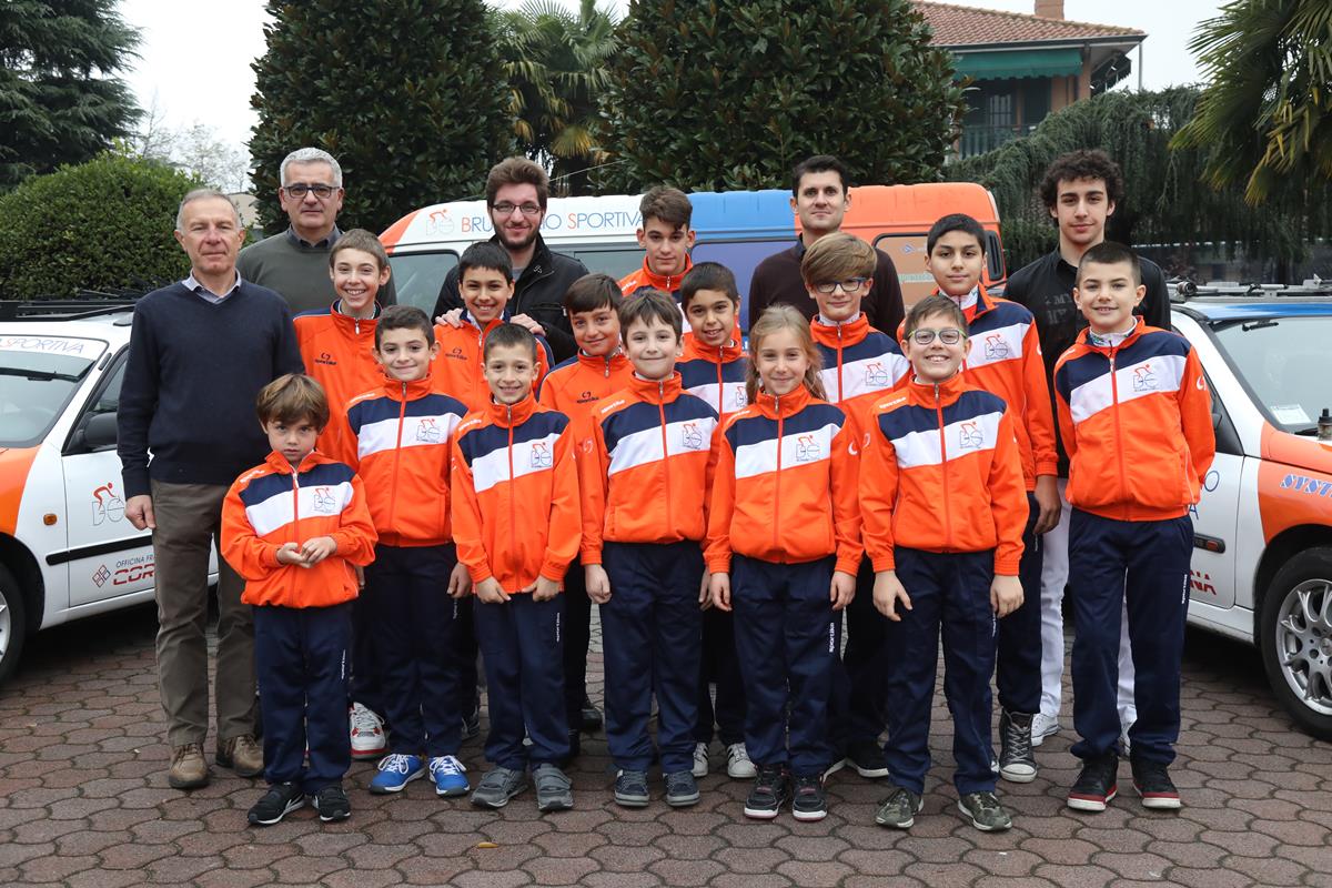 Il gruppo della Sc Brugherio Sportiva