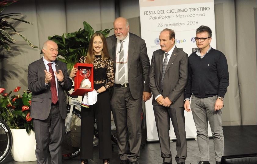 La premiazione di Letizia Paternoster