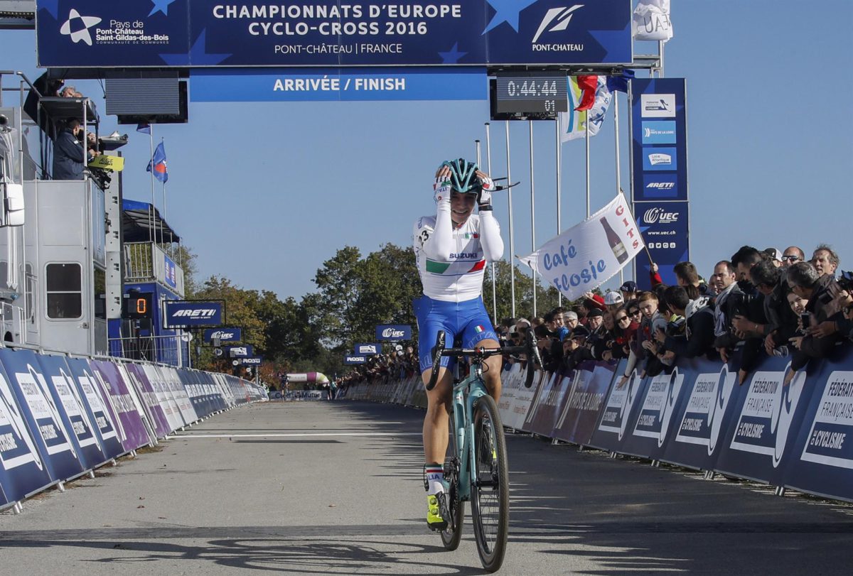 Chiara Teocchi vince l'Europeo Ciclocross 2016