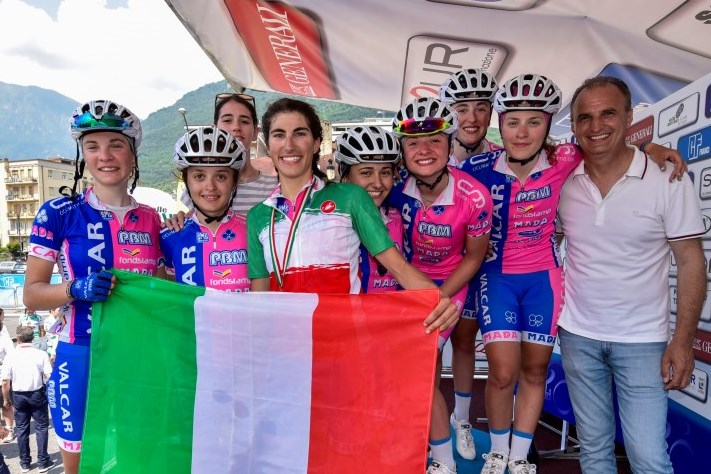 La formazione Junior della Valcar-PBM 2016